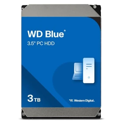 Abbildung von WD Blue 3TB Interne Festplatte (8,9 cm (3,5 Zoll)), SATA 6 Gb/s BULK WD30EZRZ