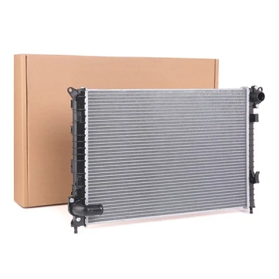 Abbildung von RIDEX 470R0183 Kühler, Motorkühlung Aluminium, Kunststoff Schalt /optional Automatikgetriebe MINI: Schrägheck, Cabrio