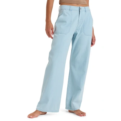 Abbildung von Roxy Seaside VIEW Jeans Relaxed Fit, Damen, Größe: 24, Blue denim