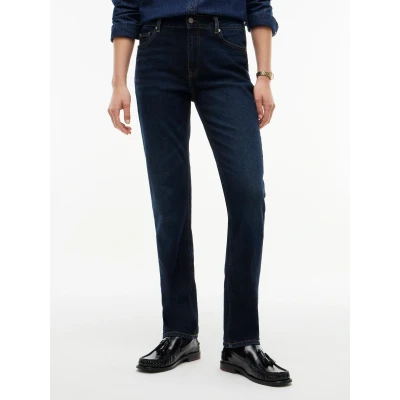 Abbildung von Tommy Hilfiger Harlow MID RISE Slim Jeans Fit, Damen, Größe: 25x28, Deep dark ocean