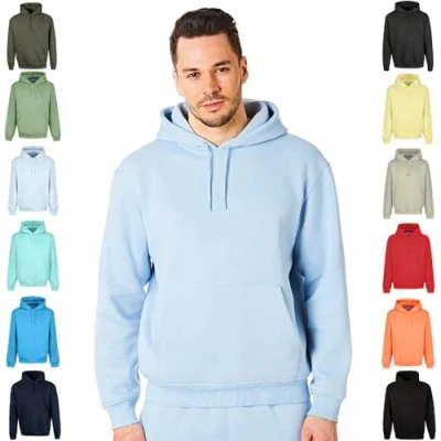 Abbildung von Ript Performance Essentials RCSWT763 Herren Kapuzenpullover, weich, Freizeitkleidung, Größe S, Kaschmirblau