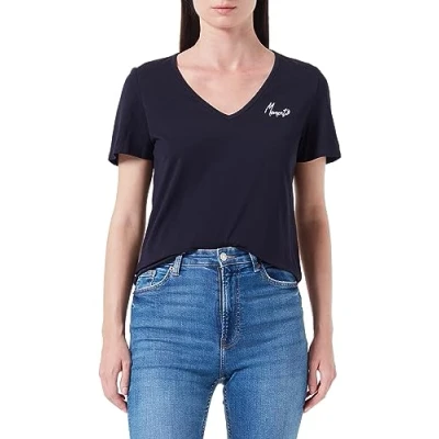 Abbildung von s.Oliver Tshirt print, Damen, Größe: 34, Royalblau