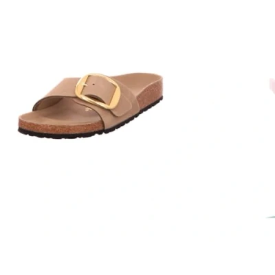 Abbildung von Birkenstock Pantolette flach tabaccobrown, Damen, Größe: 37, Tabaccobrown Schuhe