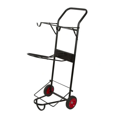 Abbildung von Kerbl Sattelcaddy Schwarz 127x48x78cm