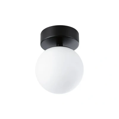 Abbildung von Paulmann 710.71 LED Deckenleuchte Gove IP44 3000K 400lm 230V 5W Schwarz matt,Satin