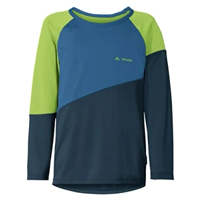 Abbildung von VAUDE Unisex Kinder Kids Moab Ls T Shirt, Dark Sea/Blue, 146 152 EU