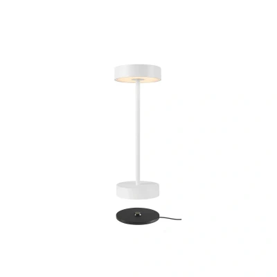 Abbildung von SLV VINOLINA, Tischleuchte, Akku, IP54, 2700/3000K, TOUCH, weiß