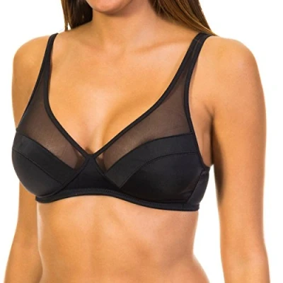Abbildung von DIM Generous Wireless BRA Triangel BH, Damen, Größe: 90B, Black
