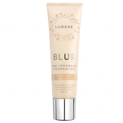 Abbildung von Lumene Blur 16H Longwear Foundation 3 Fresh Apricot