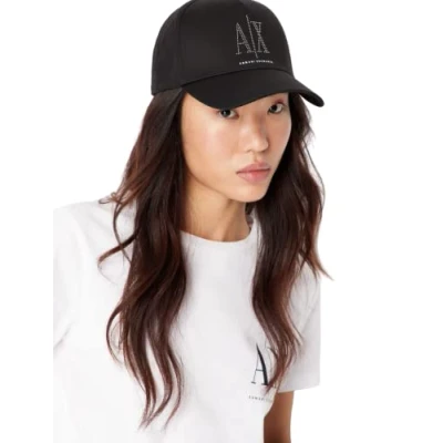 Abbildung von Armani Exchange WOMAN&#039;S Baseball HAT Cap, Damen, Größe: One Size, Nero