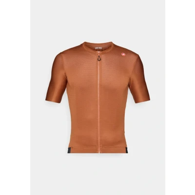 Abbildung von Castelli Espresso Jersey Herren (Hellbraun L) Fahrradbekleidung