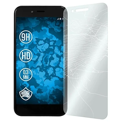 Abbildung von PhoneNatic 1 x Glas Folie klar kompatibel mit Xiaomi Mi 5X / A1 Schutzglas für