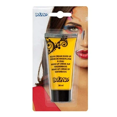 Abbildung von Das Kostümland Theaterschminke Aqua Cream Make up Gelb