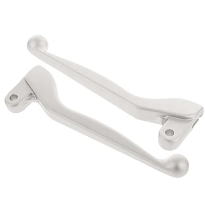 Abbildung von SET Brems &amp; Kupplungshebel Alu massiv silber matt S50, S51, S53, SR50
