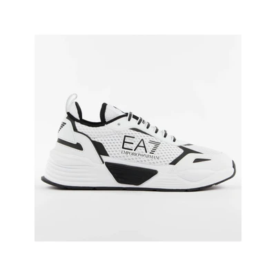 Abbildung von EA7 Emporio Armani ACE Runner Unisex Sneaker low, Größe: 41 1/3, White/black Schuhe