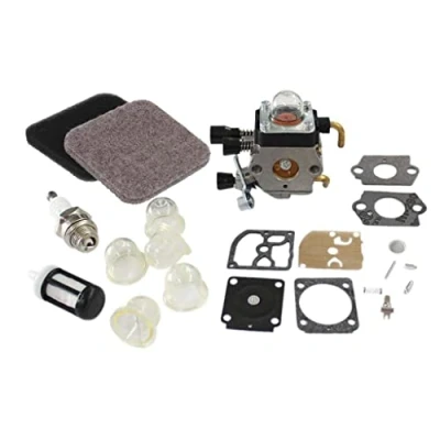 Abbildung von HURI Vergaser &amp; Luftfilter Reparatursatz für Stihl FS 75, 80, 85, HS KM 85