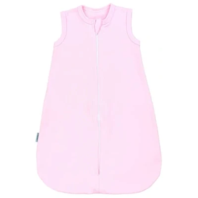 Abbildung von TupTam Sommerschlafsack Baby Schlafsack OEKO TEX zertifizierten Materialien 0.5 TOG Unisex, Farbe: Rosa, Größe: 86 92