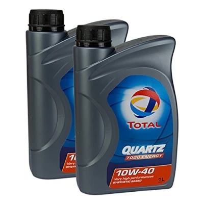 Abbildung von 2x MOTORÖL TOTAL QUARTZ 7000 ENERGY 10W 40 1L MB