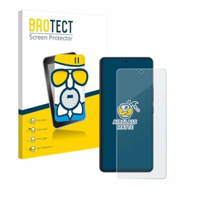 Abbildung von BROTECT Entspiegelungs Schutzglas für ASUS ZenFone 11 Ultra Schutz Folie Panzerfolie Glas Matt [Extrem Kratzfest 9H, Anti Reflex, Fingerprint]