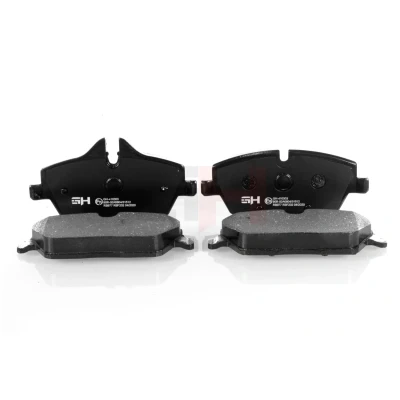 Abbildung von GH 410303 Bremsbelagsatz für Verschleißwarnanzeiger vorbereitet mit Bremssattelschrauben Zubehör BMW: 1 Schrägheck, Coupe, Schrägheck