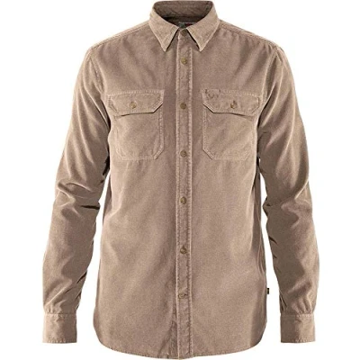 Abbildung von Fjallraven Herren Long Sleeved Övik Cord Shirt M, Autumn Leaf, S, 82977