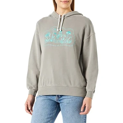 Abbildung von Replay Damen Hoodie mit Kapuze, Nepaly Grey 585 (Grau), L
