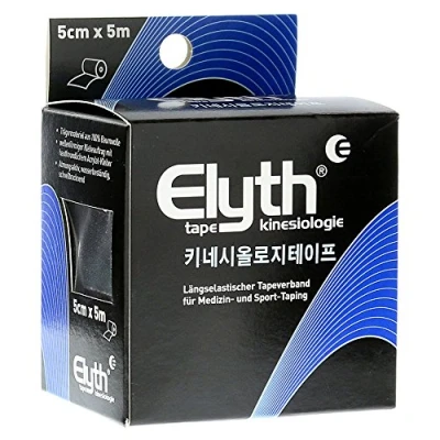 Abbildung von Kinesiologie Tape Elyth 5 cmx5 m schwarz 1 St