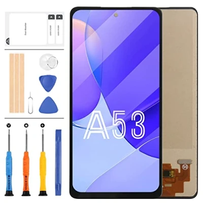 Abbildung von Ersatzdisplay für Samsung Galaxy A53 5G Display A536 SM A536B A536U LCD Touchscreen Digitizer Assembly INCELL Reparaturteil Set