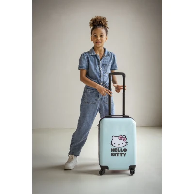 Abbildung von Hello Kitty Reisekoffer, Voyage Vibes Rosa/Hellblau