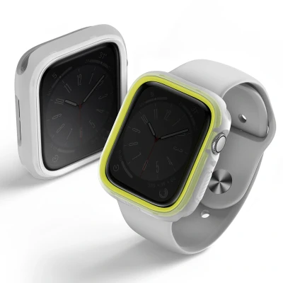 Abbildung von Apple Watch 44 mm Bumper Uniq Moduo Silikon Und TPU (weich) Smartwatch Hüllen