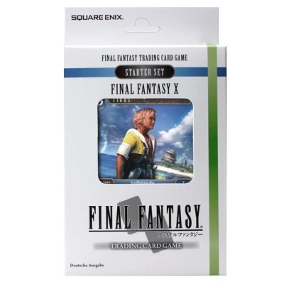 Abbildung von Square Enix Sammelkarte Final Fantasy X Starter Wind &amp; Wasser Trading Cards (NEU