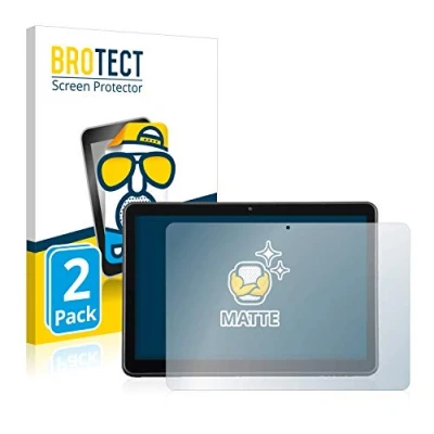 Abbildung von BROTECT Entspiegelungs Schutzfolie für Wortmann Terra Pad 1006 (2 Stück) Matte Displayschutz Folie, Anti Reflex, Fingerprint