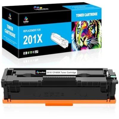 Abbildung von LeciRoba 201X CF400X für HP 201A CF400A CF401X CF401A CF402X CF402A CF403X CF403A Toner Cartridges ,for Color Laserjet Pro M252dw M252n ,MFP M277dw M277 M274n M277c6 M277n (1 Schwarz)