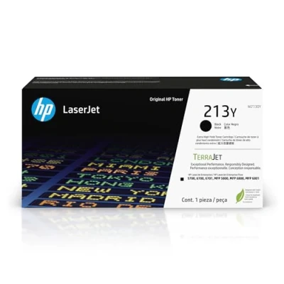 Abbildung von HP 213Y (W2130Y) Schwarz Toner Extra hohe Kapazität