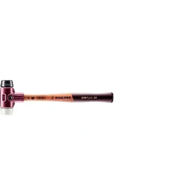 Abbildung von Halder KG Gummihammer, Schonhammer Simplex 30 mm Gummi / Superplastik