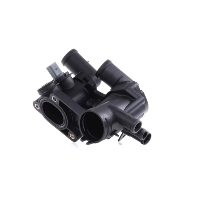 Abbildung von TOPRAN 110 351 Thermostatgehäuse mit Dichtung, Temperaturgeber Thermostat, Deckel, Schrauben VOLKSWAGEN: Polo IV Limousine