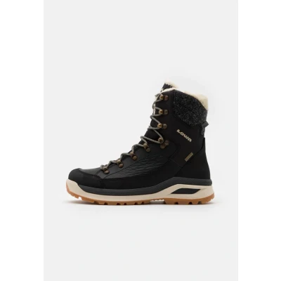 Abbildung von Lowa Renegade EVO ICE GTX Snowboot/Winterstiefel, Damen, Größe: 41, Schwarz/champagner Nubuk/textil