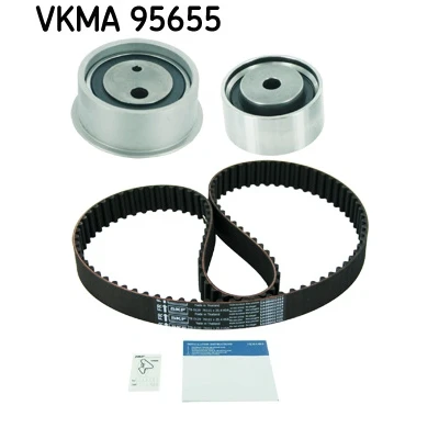 Abbildung von SKF VKMA 95655 Zahnriemensatz 111 mit abgerundetem Zahnprofil HYUNDAI: Matrix, COUPE