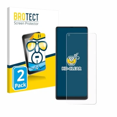 Abbildung von BROTECT (2 Stück Schutzfolie für Cubot Max 3 Displayschutz Folie Ultra Klar