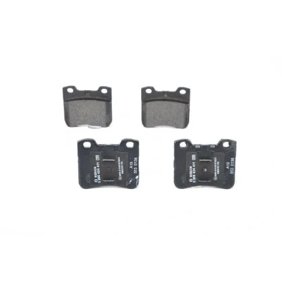 Abbildung von BOSCH 0 986 424 411 Bremsbelagsatz Low Metallic mit Anti Quietsch Blech, Montageanleitung PEUGEOT: 106 II Schrägheck, I Schrägheck