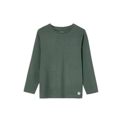 Abbildung von Vertbaudet T Shirt, Farbe Jungen, langärmlig, Hellbraun, Alter 14 Jahre, Jahre