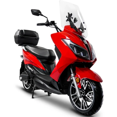 Abbildung von Rolektro E Motorroller &quot;Maximus MX2 45, 2 Akkus&quot;, bis zu 168 km Reichweite, mit integr. Alarmanlage