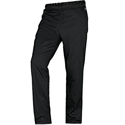 Abbildung von BP 1645 400 32 XSn Unisex Hose, mit Gummizug in der Taille, 215,00 g/m² Stoffmischung, schwarz,