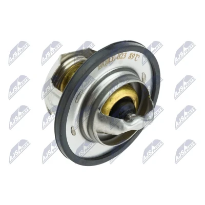 Abbildung von NTY CTM RE 023 Kühlwasserthermostat 89 mit Dichtungen ohne Gehäuse RENAULT: Kangoo I, ESPACE 4, CLIO 2, DACIA: Duster SUV, Logan I MCV, Sandero