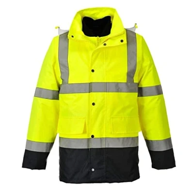 Abbildung von Hi Vis 4in1 Contrast Jacket, colorYeNa talla 3 XL