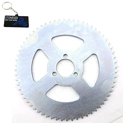 Abbildung von STONEDER Hinteres Kettenrad aus Stahl 29 mm T8F 64 Zähne für 47 49 cc 2 Takt chinesisches Pocket Bike Goped Scooter Mini Moto ATV Quad