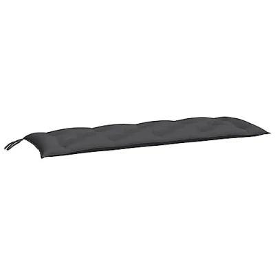 Abbildung von vidaXL Gartenbankauflage, Bankauflage Sitzkissen Outdoor, Polsterauflage Auflage für Gartenbank, Bankpolster Bankkissen, Anthrazit 150x50x7cm Oxford Gewebe