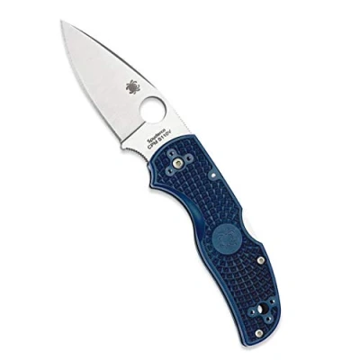 Abbildung von Spyderco Native 5 Lightweight Dunkelblau Klappmesser Taschenmesser C41PDBL5 CPM S110V