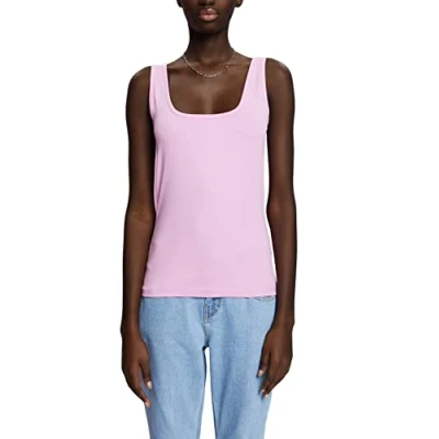 Abbildung von ESPRIT Damen 033ee1k342 T Shirt, 560/Lilac, XXS