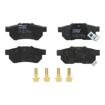 Abbildung von TRW COTEC GDB3174 Bremsbelagsatz mit akustischer Verschleißwarnung Bremssattelschrauben Zubehör HONDA: CRX 3, Jazz 2 Schrägheck